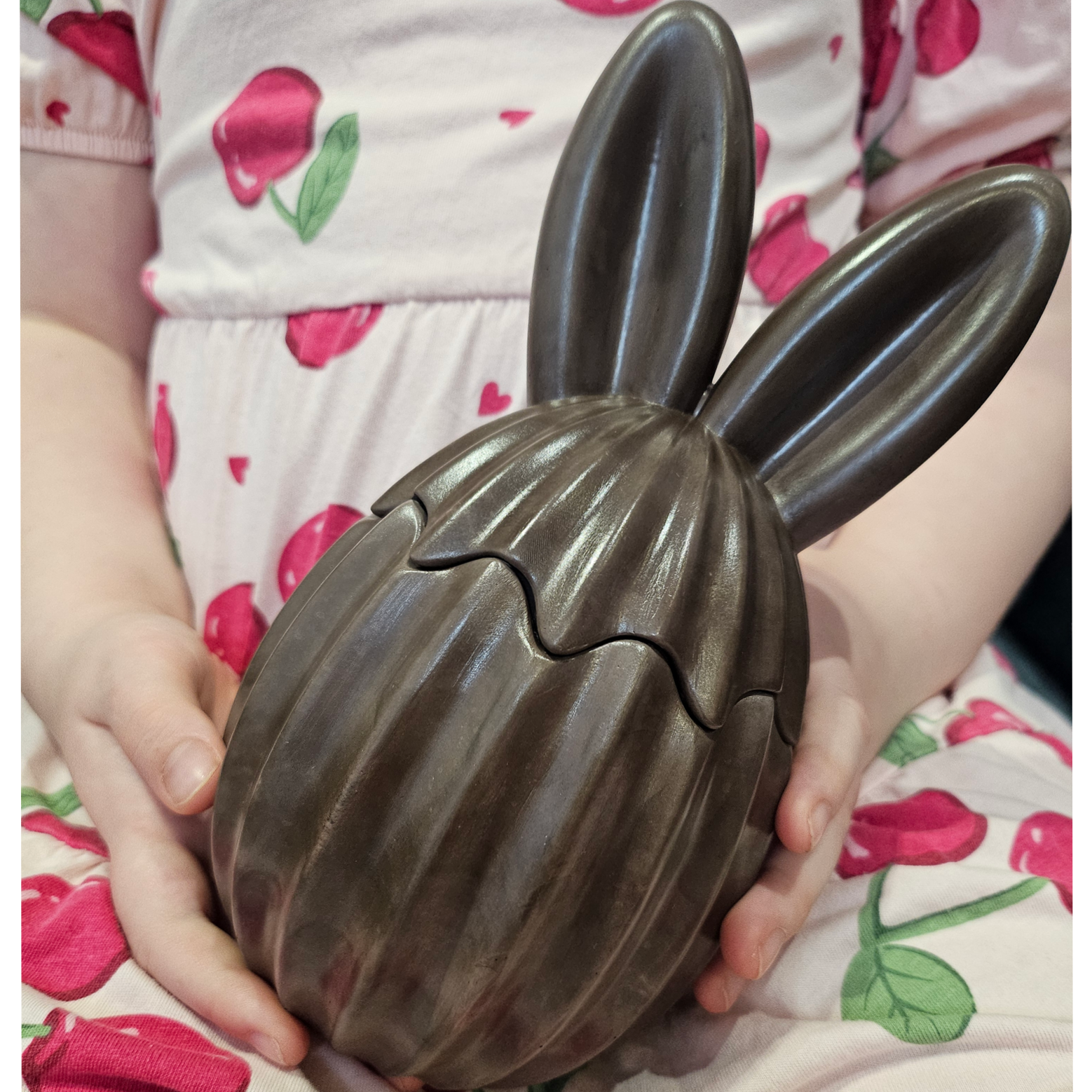 Lumânare Choco Iepure - Maro / Cireșe, Migdale