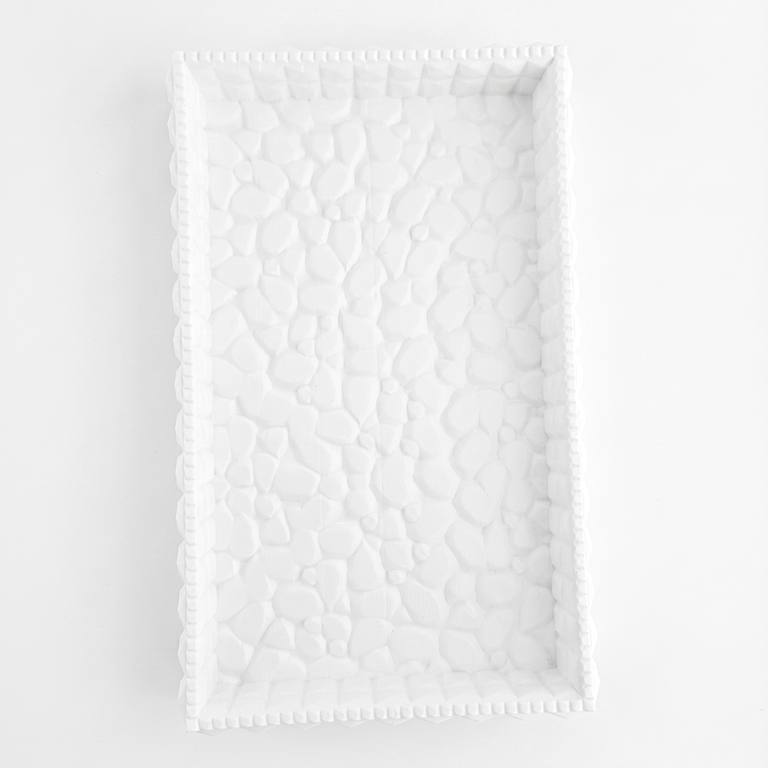 Tavă de design Mozaic - Alb