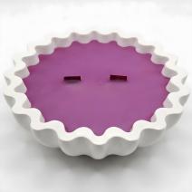 Lumânare Lavandă Muză - Albă / Violet / Lavandă