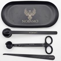 Set de îngrijire pentru lumânări 4 în 1 - Negru