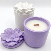 Lumânare Lota - Violetă / Vișină